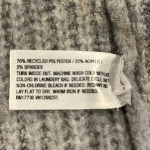 🌸NWOT UNIVERSAL THREAD OVERSIZED GREY CARDIGAN SWEATER SIZE MEDIUM🌸 - Picture 7 of 7